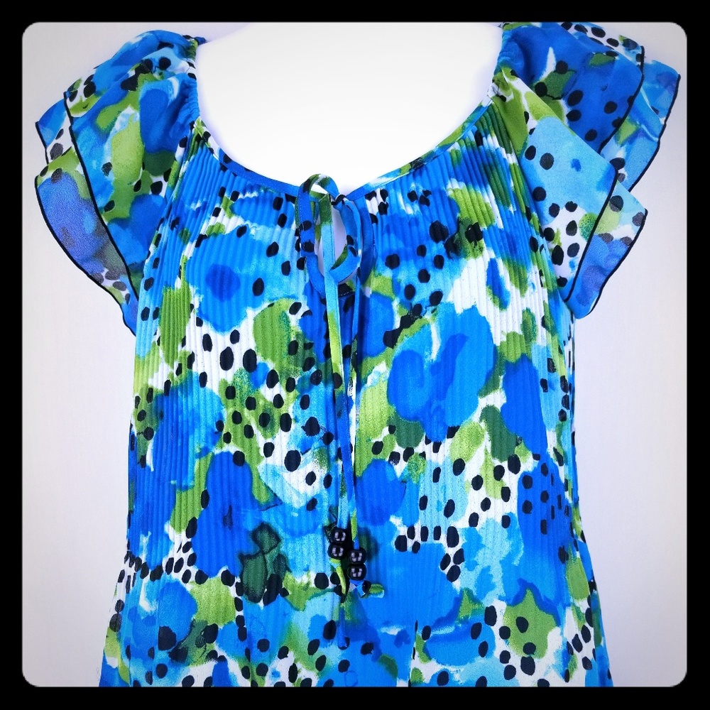 Zac and Rachel  short sleeve blouse